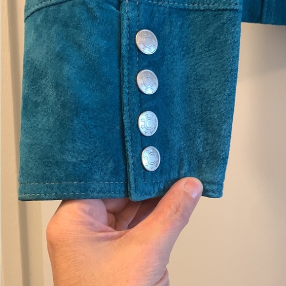 Blue Suede Jacket - Picture 3 of 3